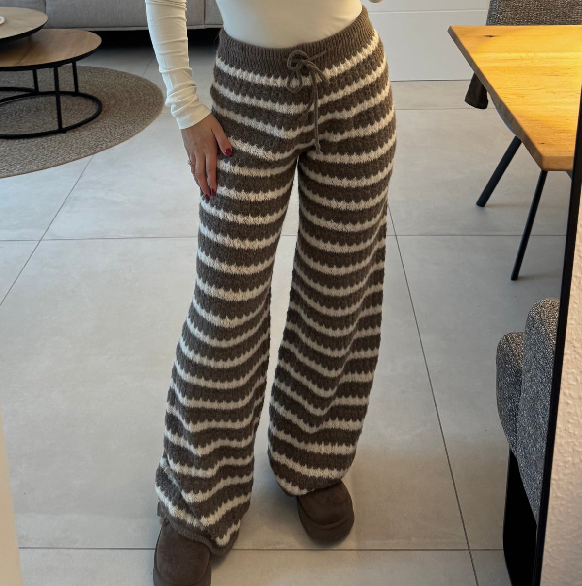 Strickhose Violetta