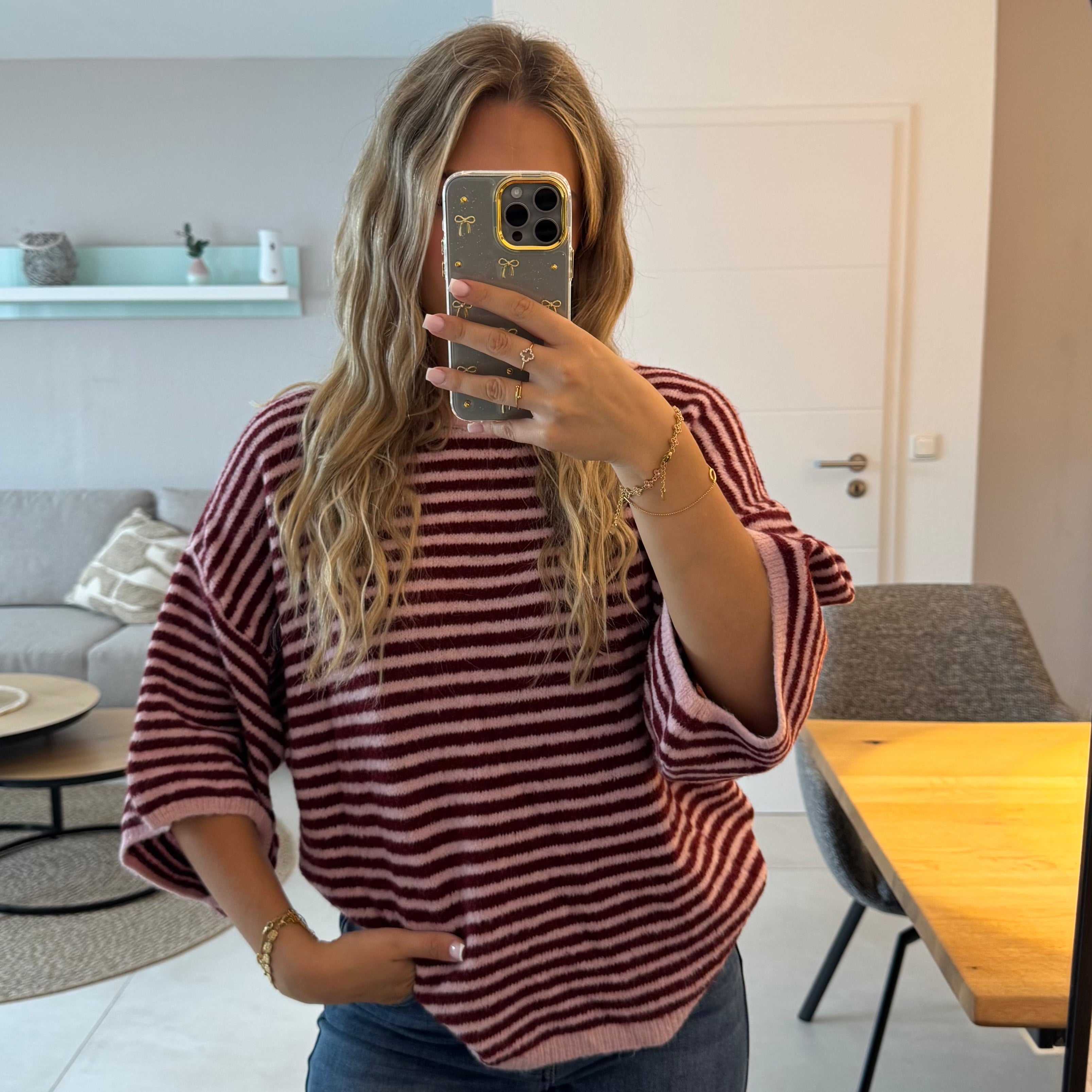 Pullover Streifi