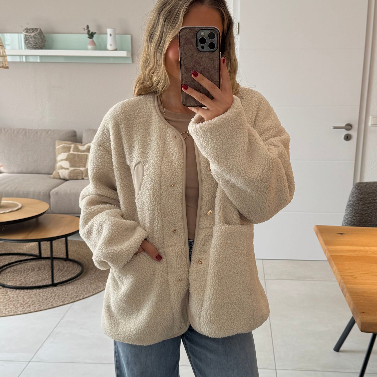 Teddyjacke Herzi