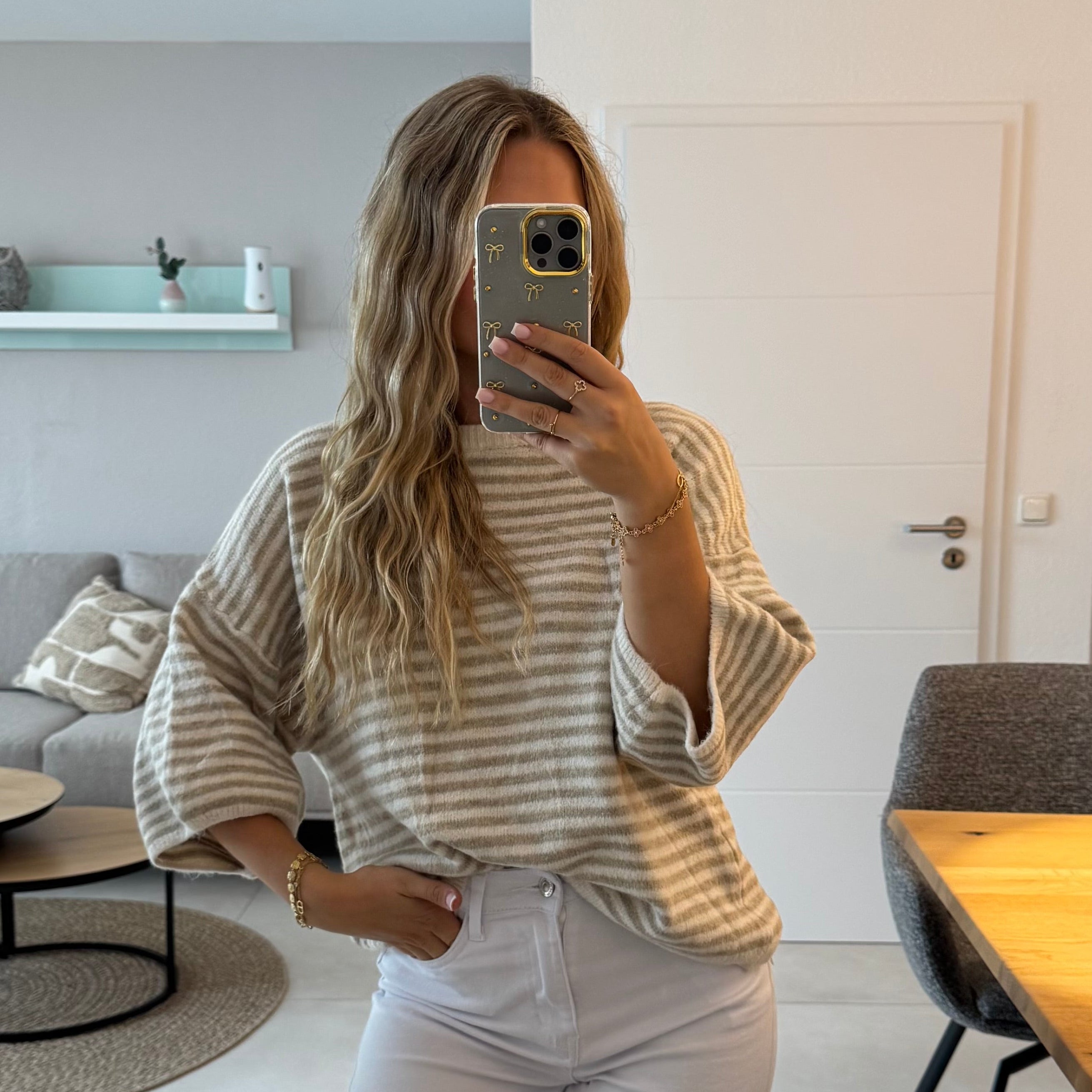 Pullover Streifi
