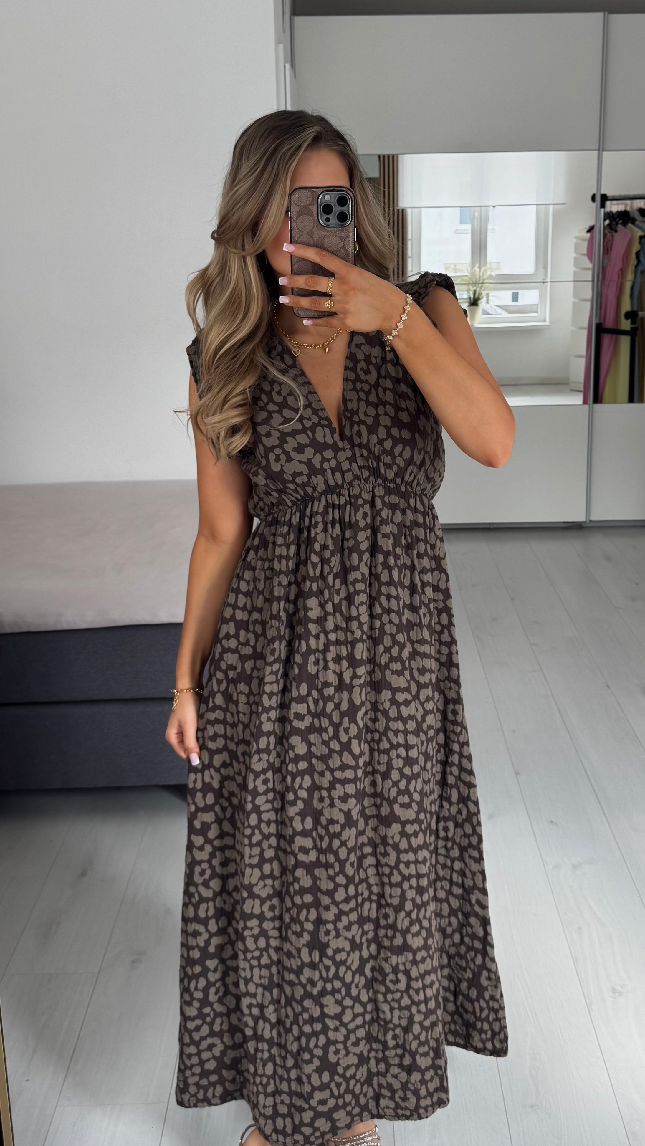 Kleid Alvara - Leofarben