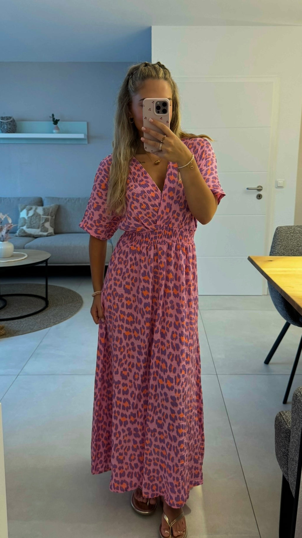 Kleid Elisa - leofarben