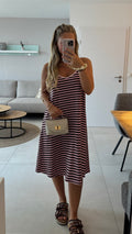 Kleid Streifi
