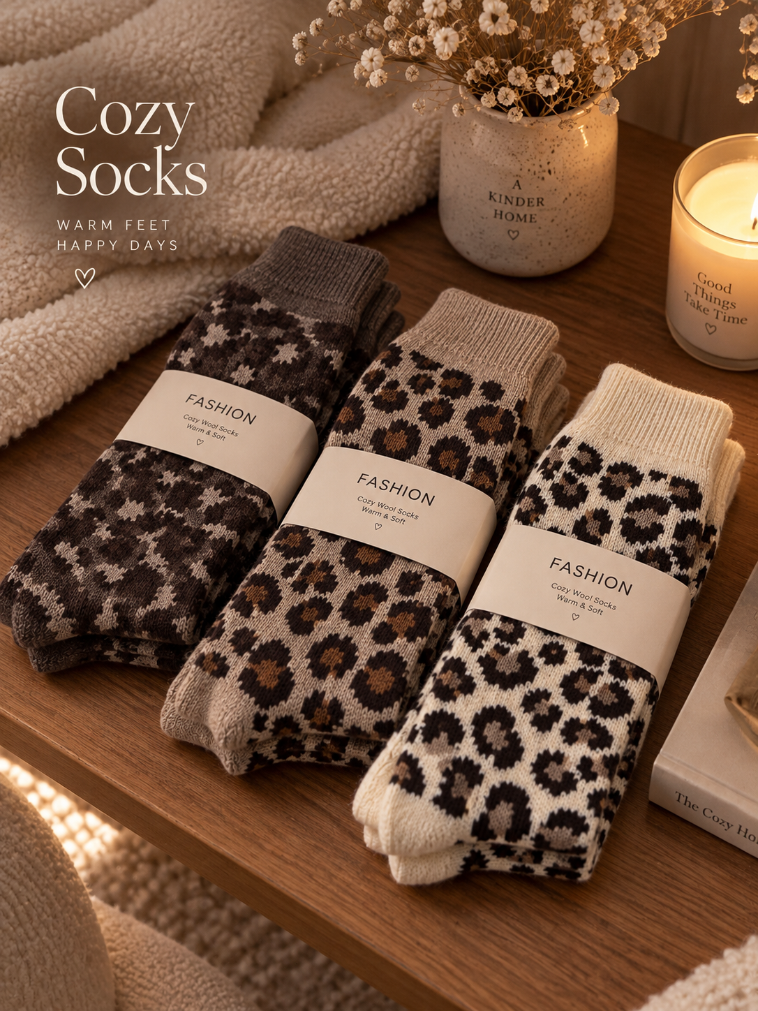 Wollsocken Leo